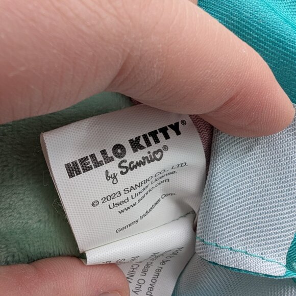 Hello Kitty Frankenstein Door Greeter Plush 18" Green - Picture 6 of 8